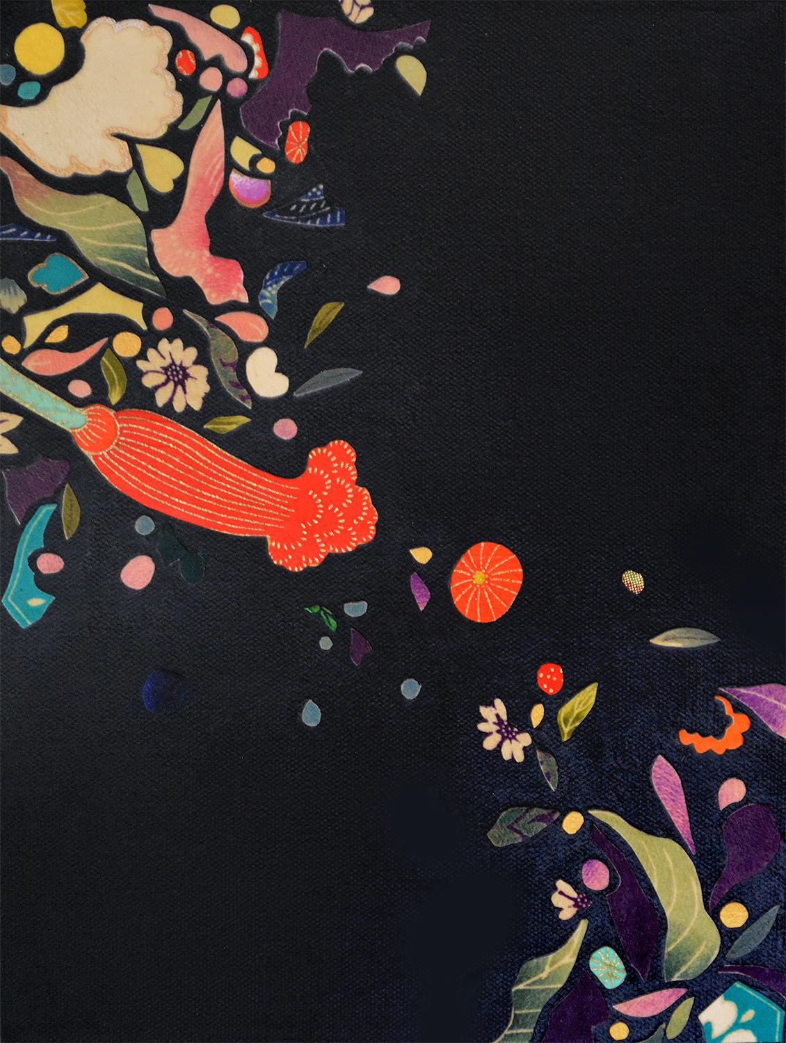 Kimono Soul #16, Abstract Painting - Mixed Media Art by Tomo Mori