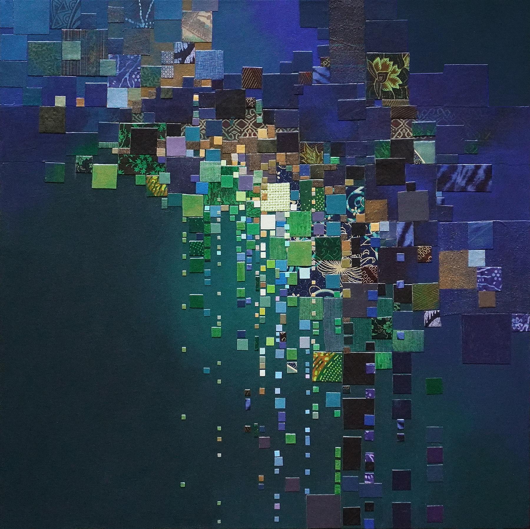 Tesoro trovato in un posto tranquillo : opera d'arte a tecnica mista - Mixed Media Art di Tomo Mori