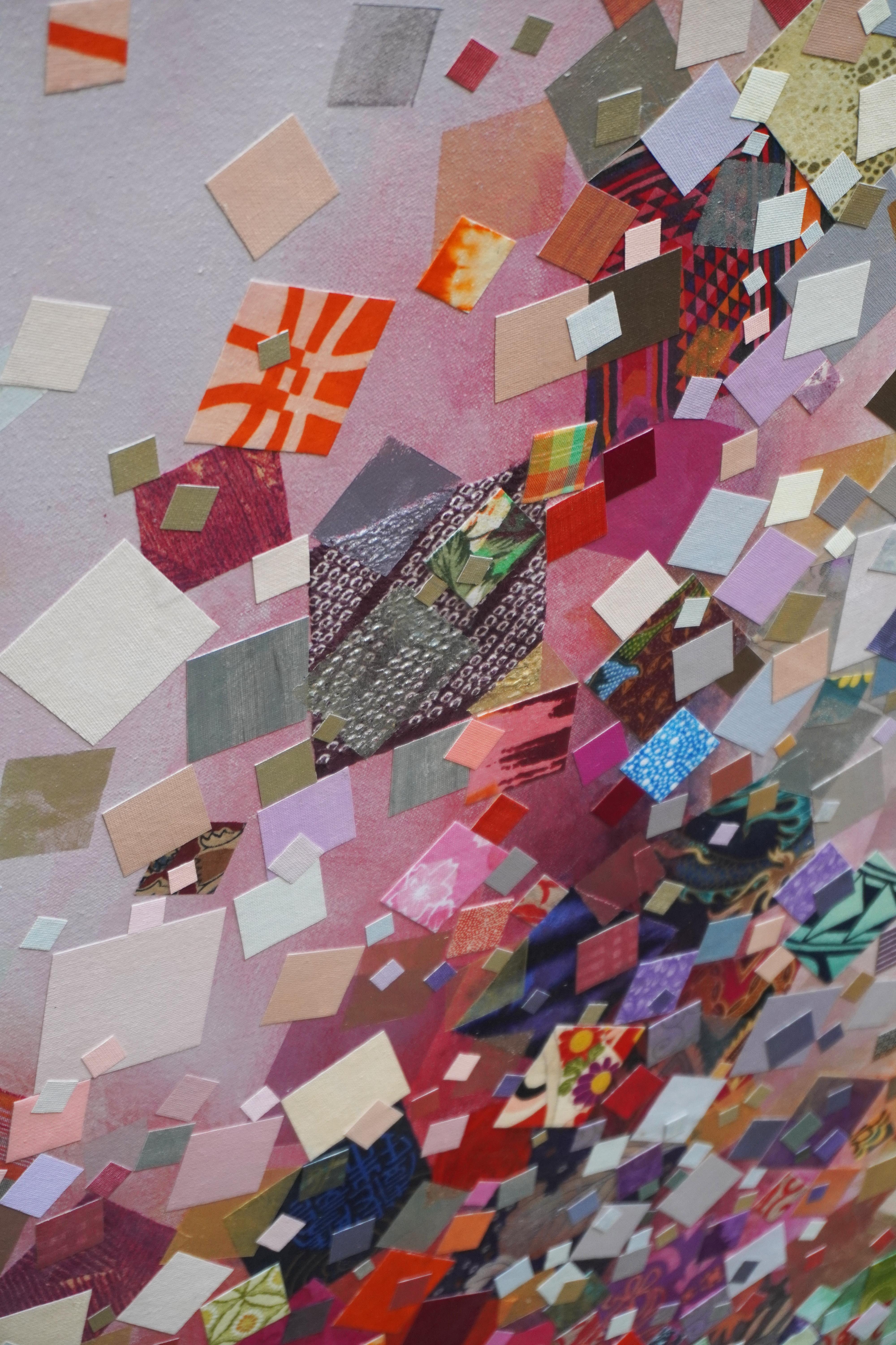 RETURNING TO THE GARDEN II - Painting by Tomo Mori