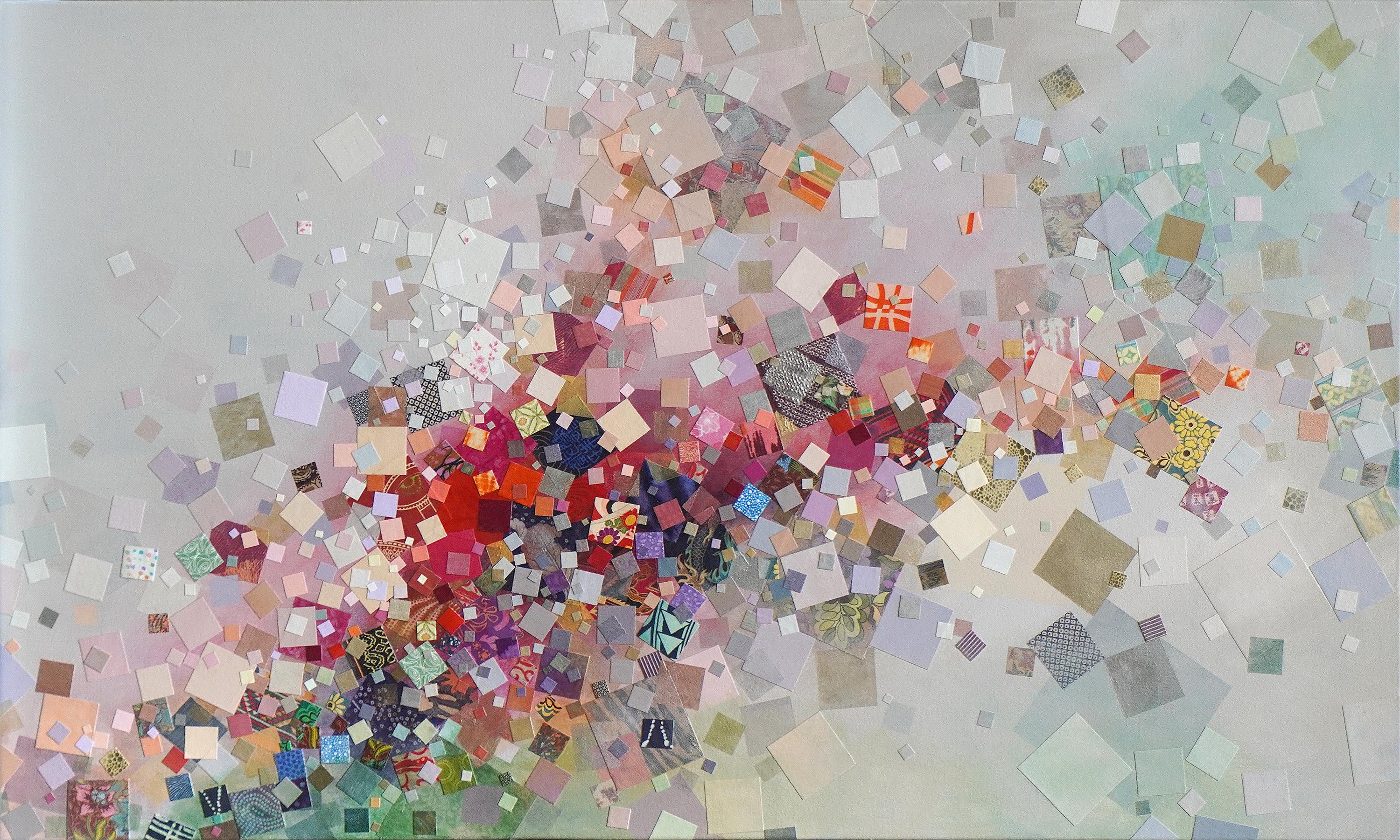RETURNING TO THE GARDEN II - Contemporary Painting by Tomo Mori
