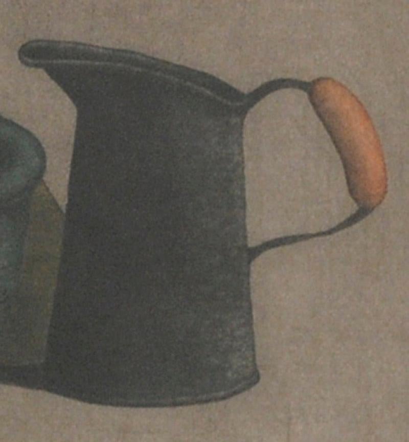 Mortar and Pestle with Funnel - Contemporary Print by Tomoe Yokoi