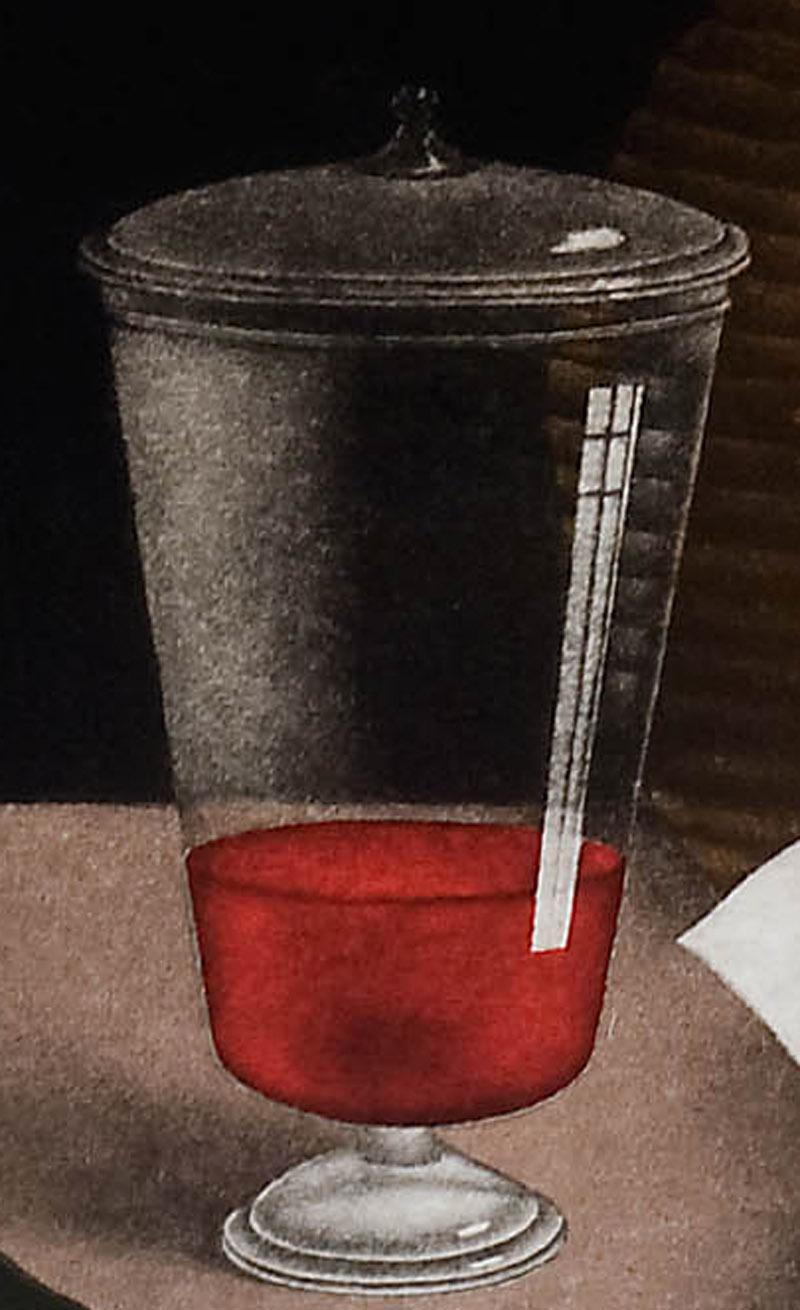 Wine Bottle - Print by Tomoe Yokoi
