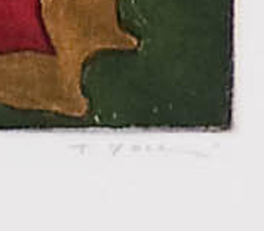 Wine Bottle
Color mezzotint, 1984
Signed and numbered in pencil (see photos)
Edition: 95 (16/95)
Published by John Szoke Graphics, New York
Condition: Excellent
Image size: 15-3/4 x 17-3/4 inches
Sheet size: 22 1/2 x 30 1/8 inches
Tomoe Yokoi (Born