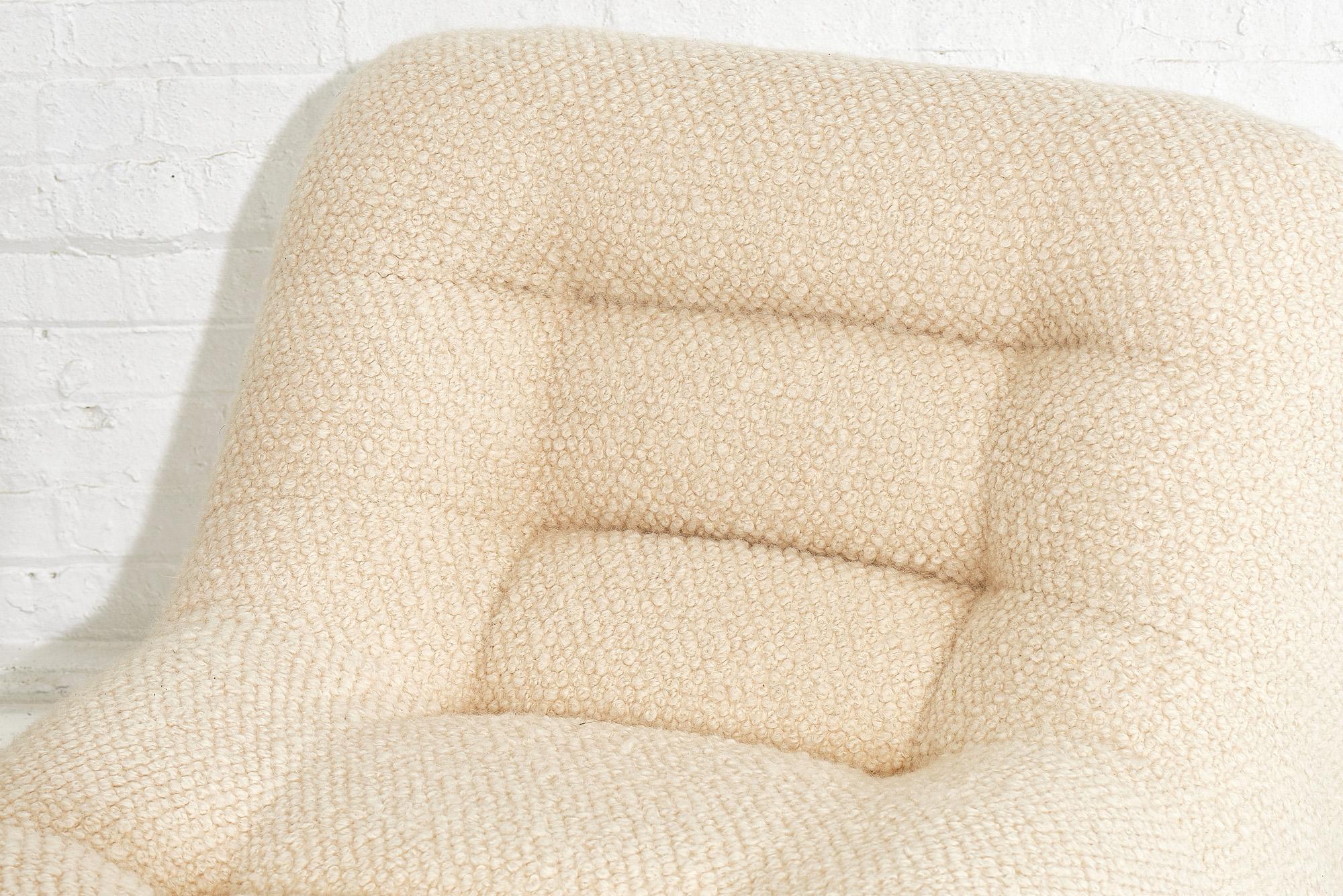 Bouclé Tomorrow Chairs by M.F. Harty, 1970