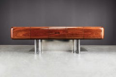 Crédence de direction flottante «morrow » de M.F. Harty pour Stow Davis, 1974 signé