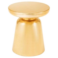 Tabouret doré Tomy