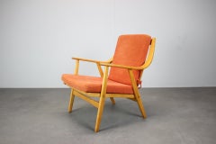TON Bentwood Beech Armchair, Czechoslovakia, 1970s