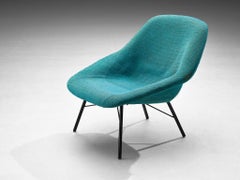 TON Mid-Century Modern Lounge Chair with Sculptural Frame
