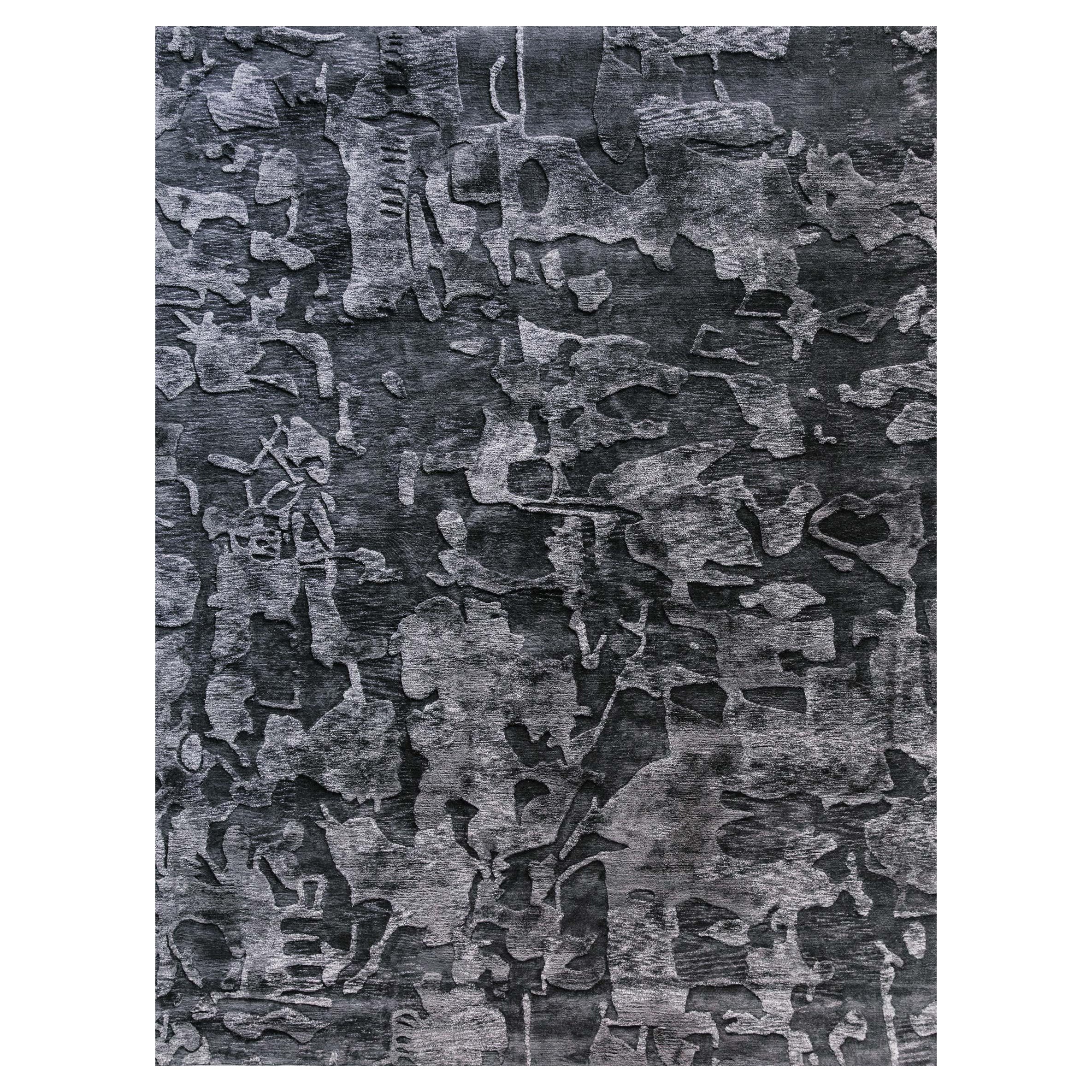 Tapis noué à la main Tonal Stardust d'Eskayel