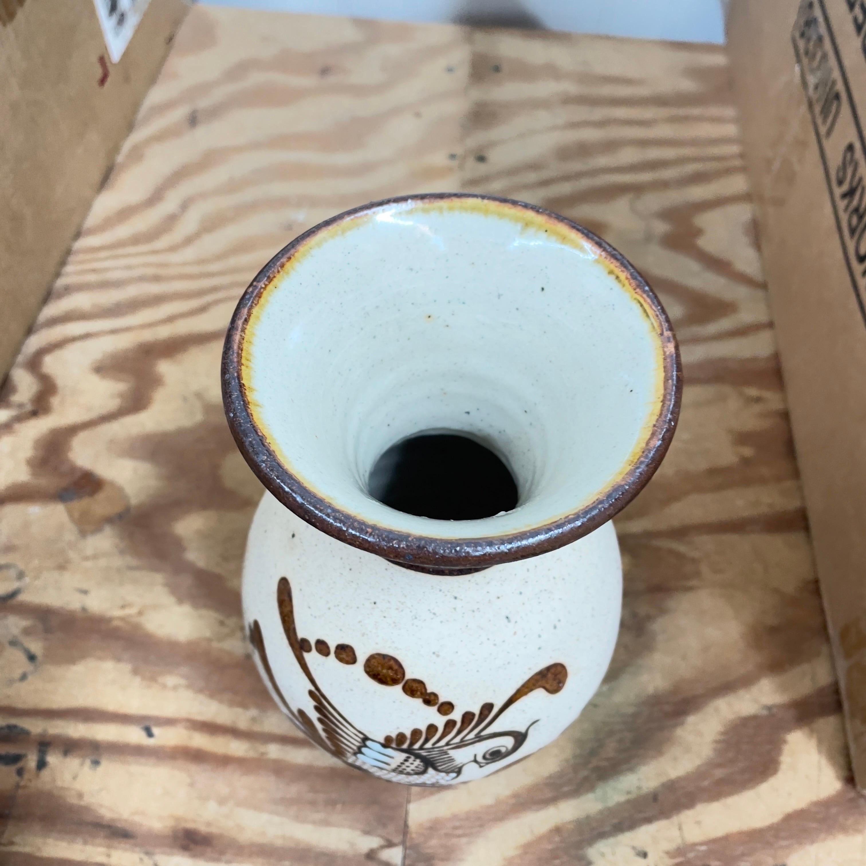 Tonala Pottery Vase For Sale 2