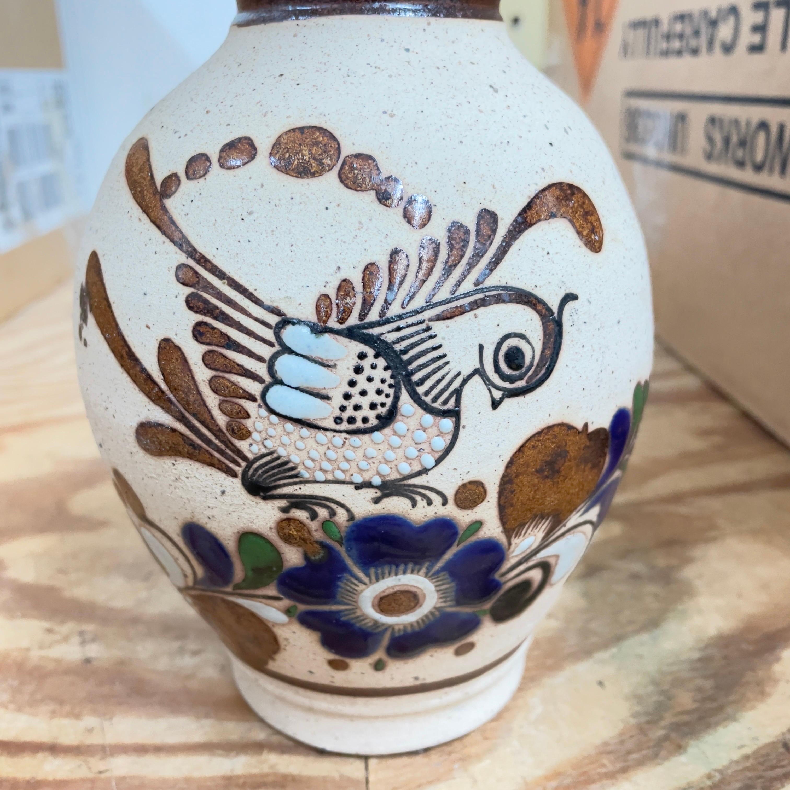Tonala Pottery Vase For Sale 3