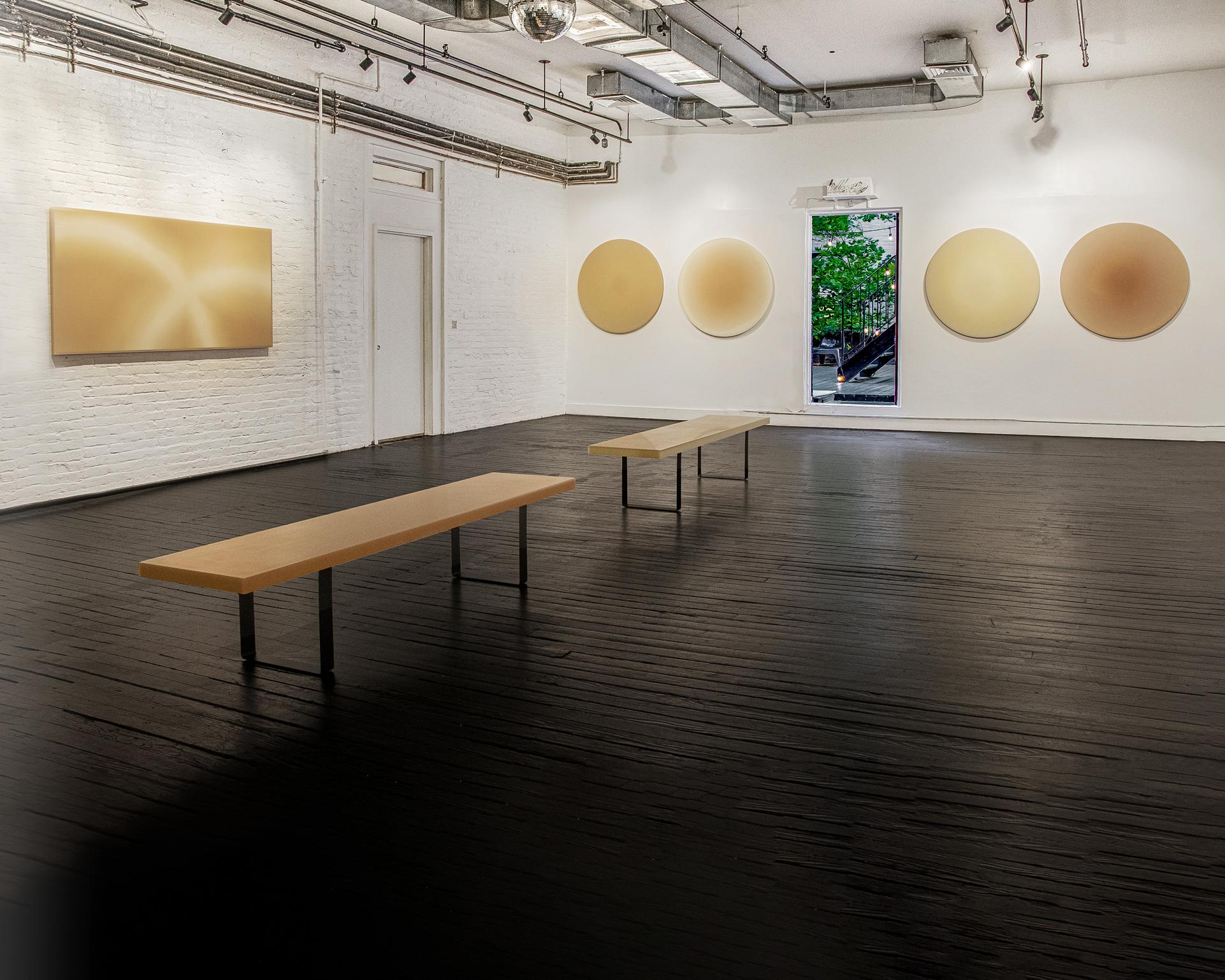 Tone Halo IV Amarillo Resina Epoxi Escultura / Decoración Contemporánea by Facture Moderno en venta