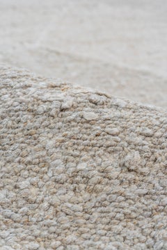 Tone on Tone Turkish Kilim Rug, Diamond Pattern, Neutral Palette