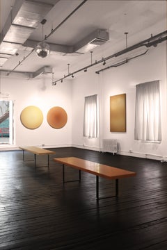 Tone Plane II Epoxy Resin Modern Wall Sculpture / Decor Beige Brown by Facture