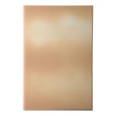 Tone Plane II Epoxidharz Moderne Wandskulptur / Dekor Beige Braun von Facture