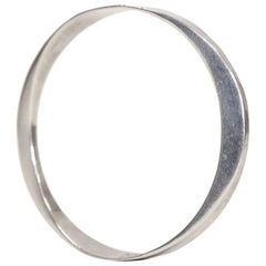 Tone Vigeland Scandinavian Silver 1958 Bangle Bracelet