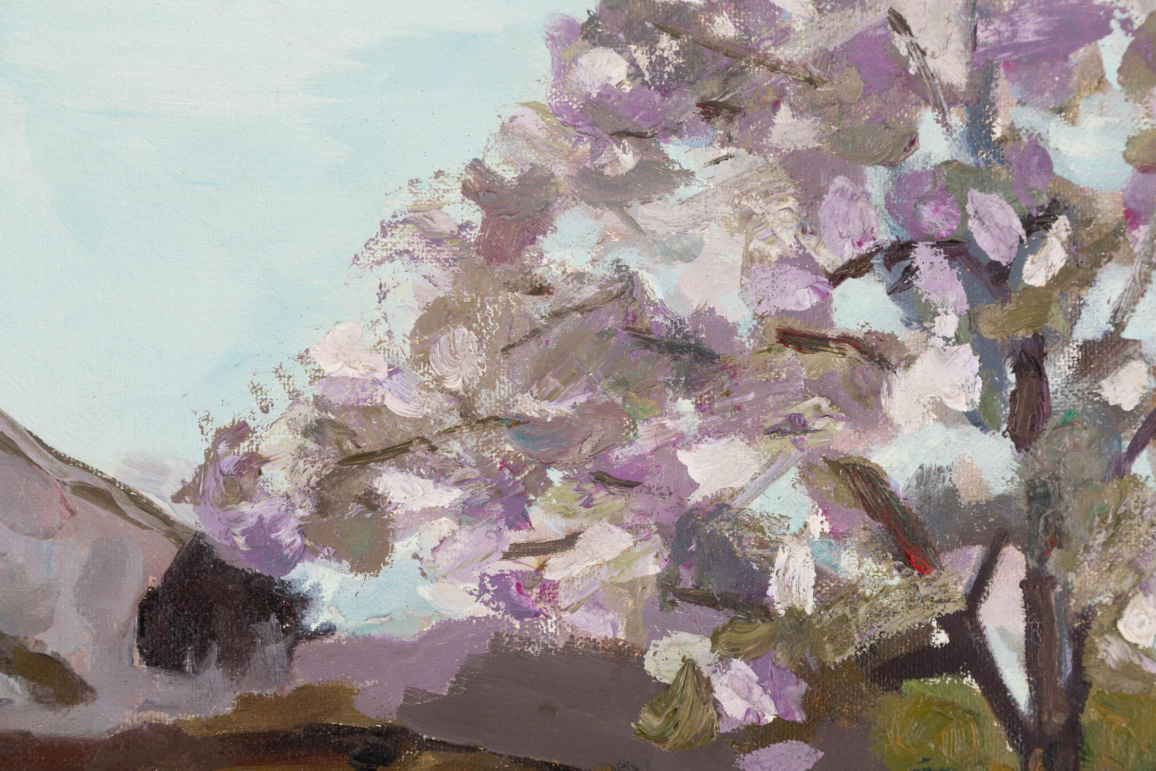 Tong Wu Impressionist Original Oil On Canvas 