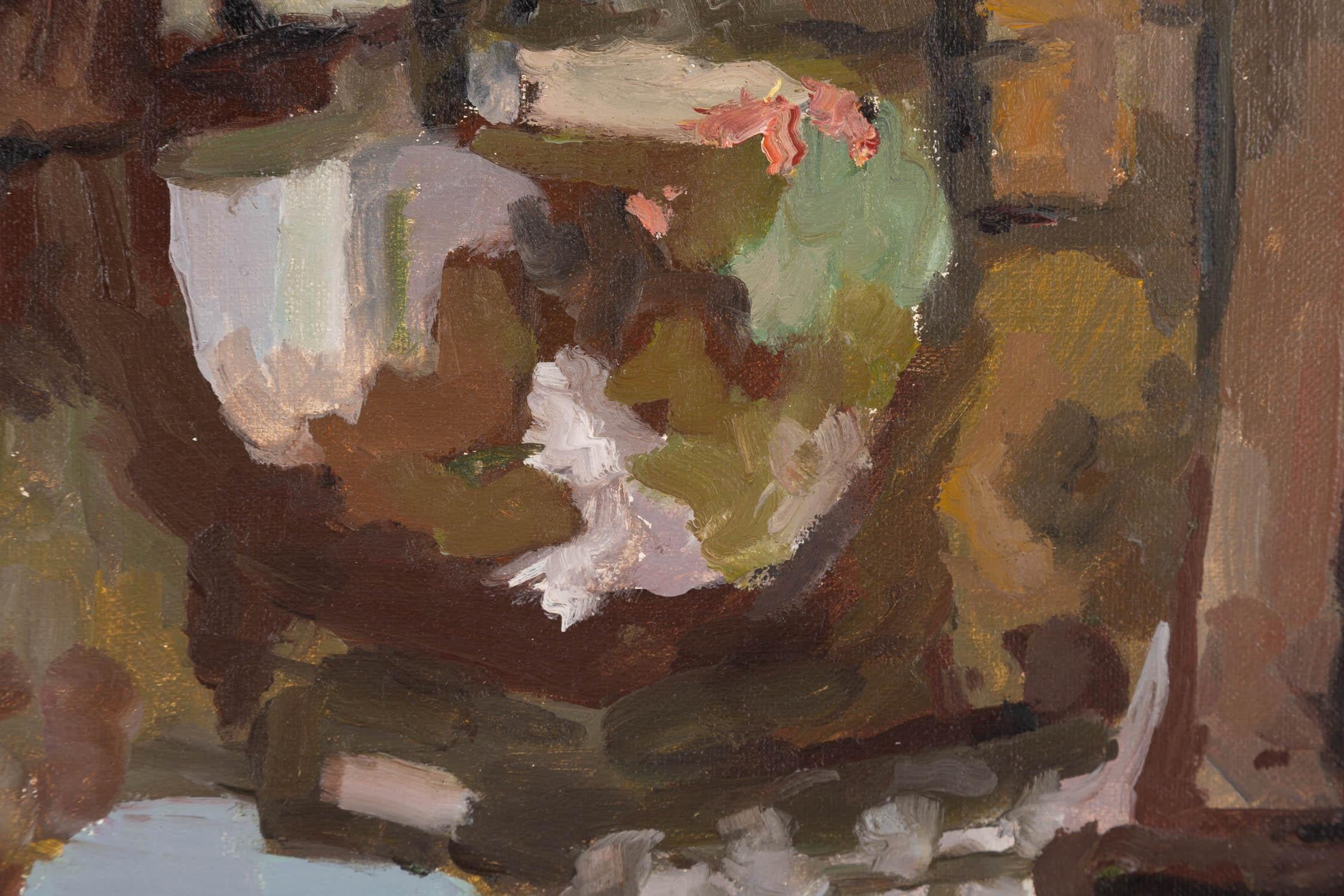 Tong Wu Impressionist Original Oil On Canvas 