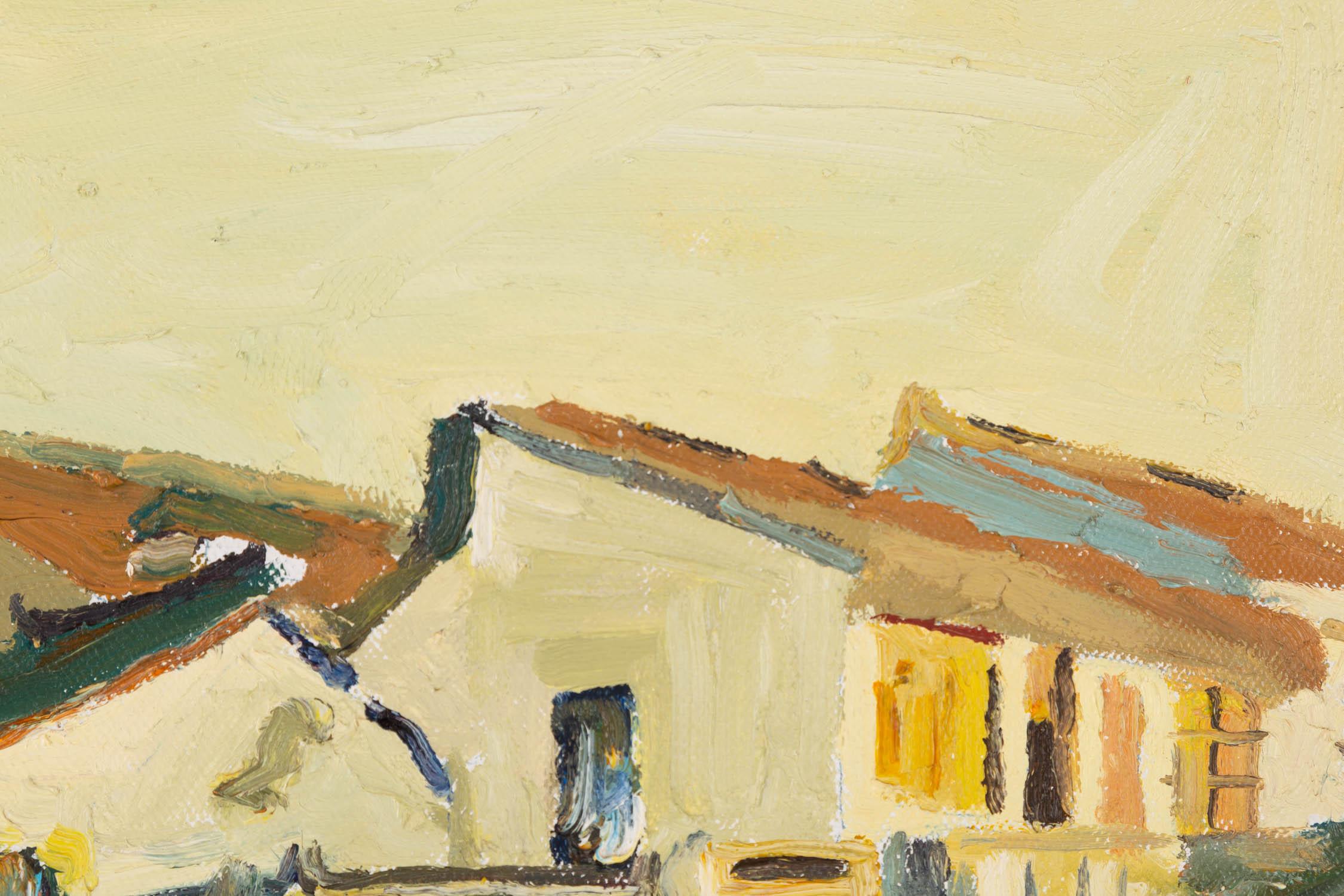 Tong Wu Impressionist Original Oil On Canvas 