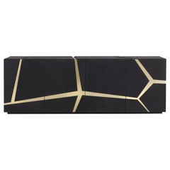 Tonga- Sideboard aus Leder des 21. Jahrhunderts von Roberto Cavalli Home Interiors