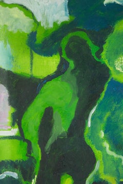 Tongshan Xue Abstract Original Oil On Canvas "Untitled IV"