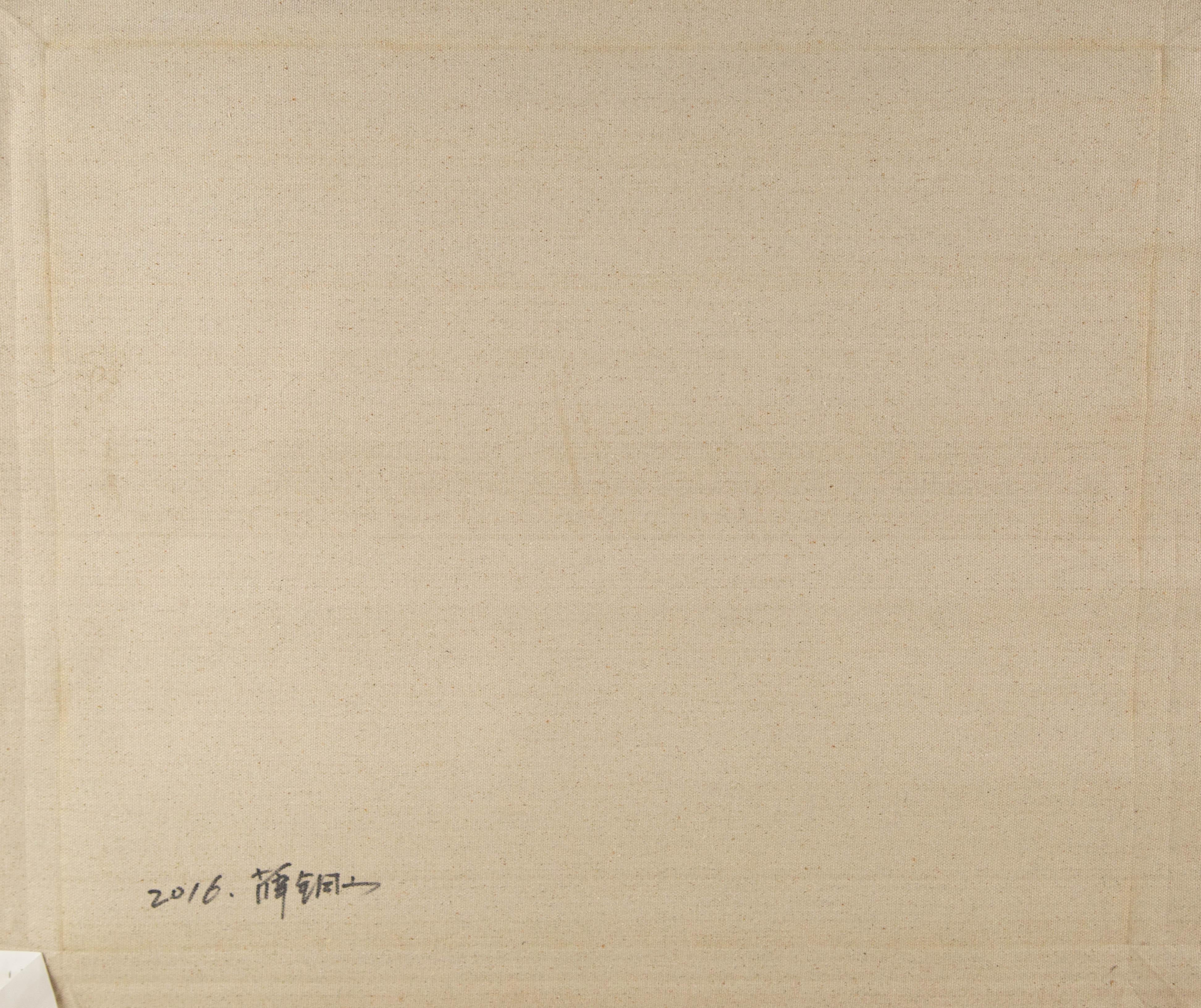 Tongshan Xue Landscape Original Acrylic On Canvas 