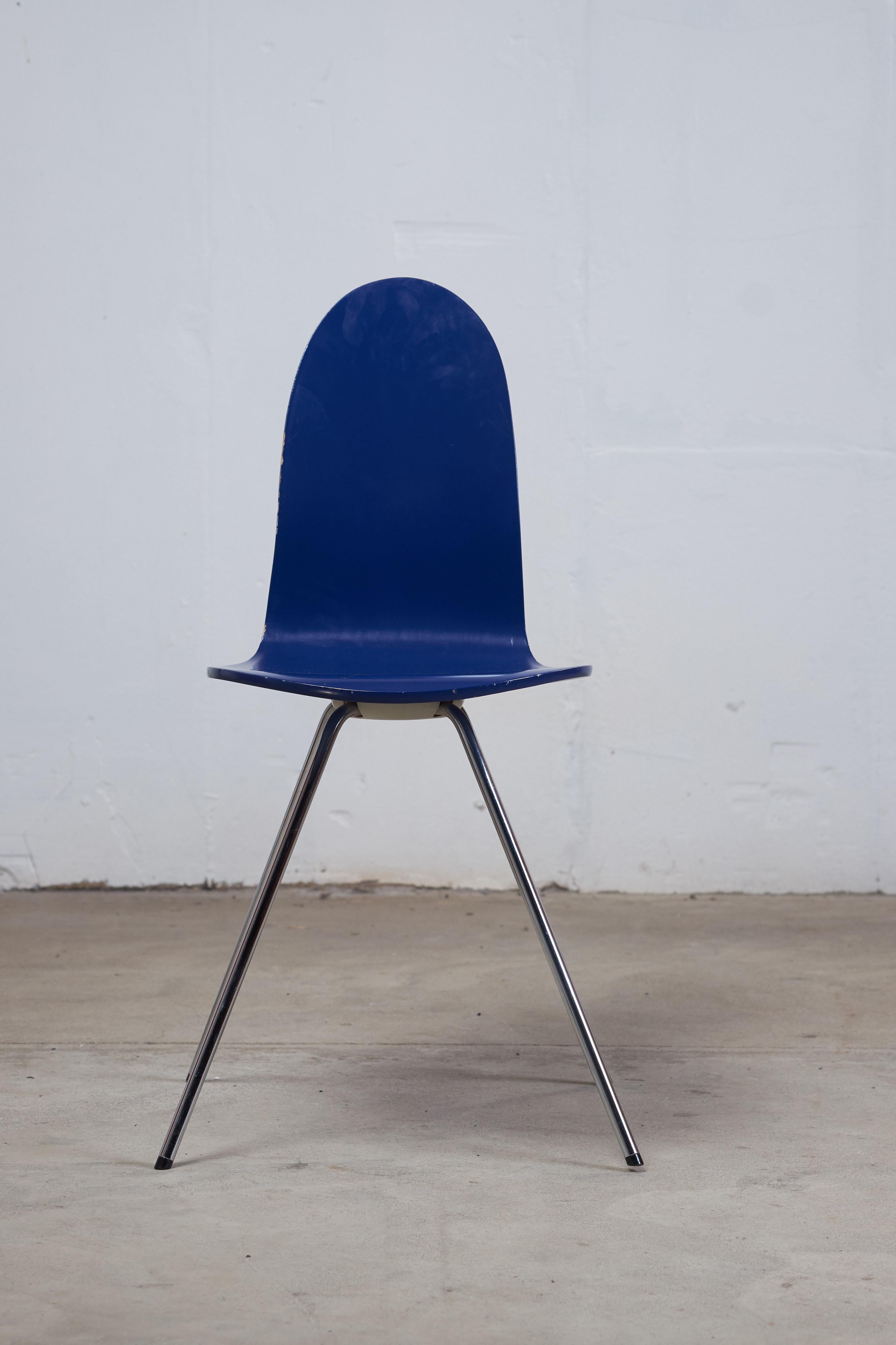 Mid-Century Modern Tongue Chair by Arne Jacobsen for Fritz Hansen, 1960s For Sale