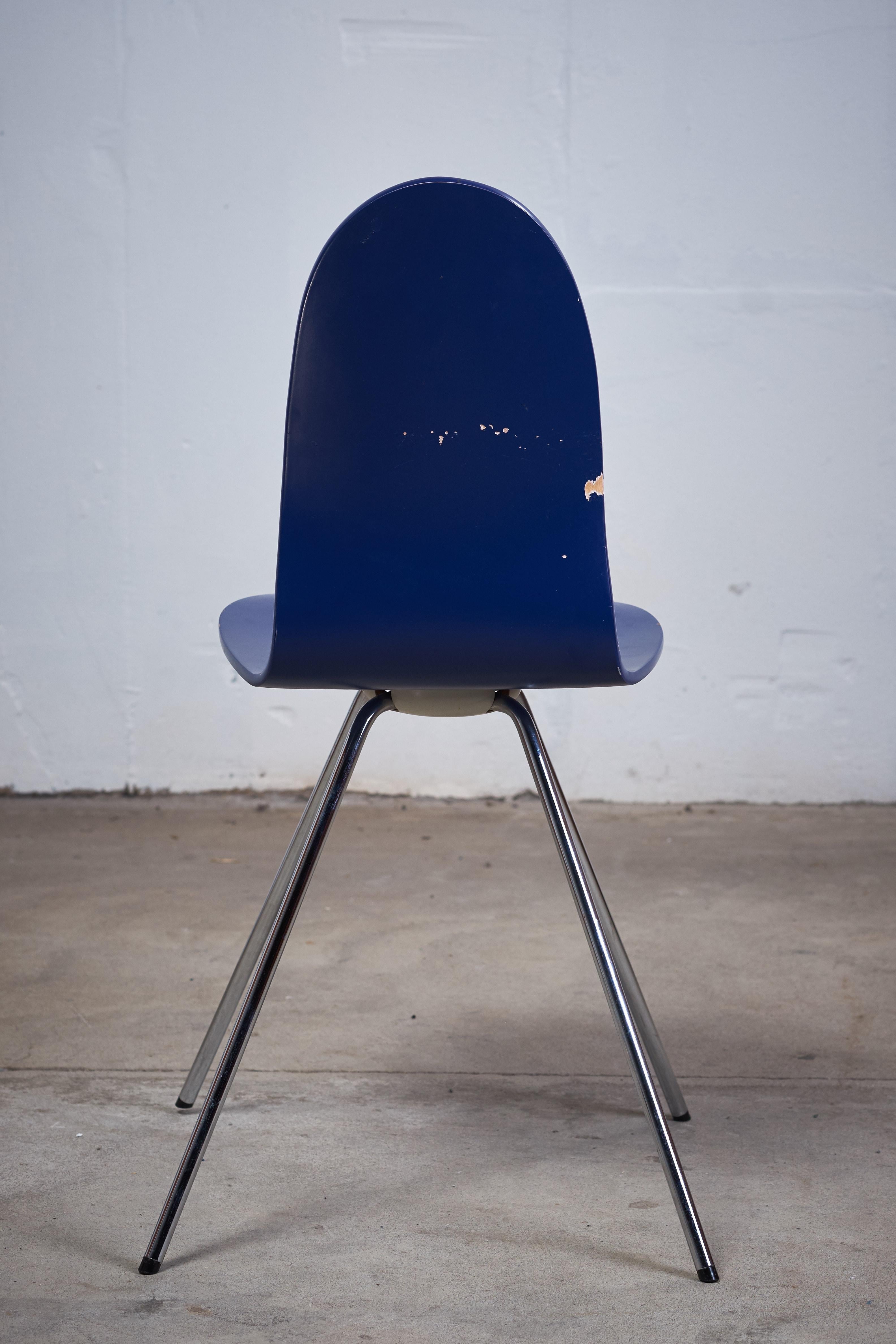Mid-20th Century Tongue Chair by Arne Jacobsen for Fritz Hansen, 1960s For Sale