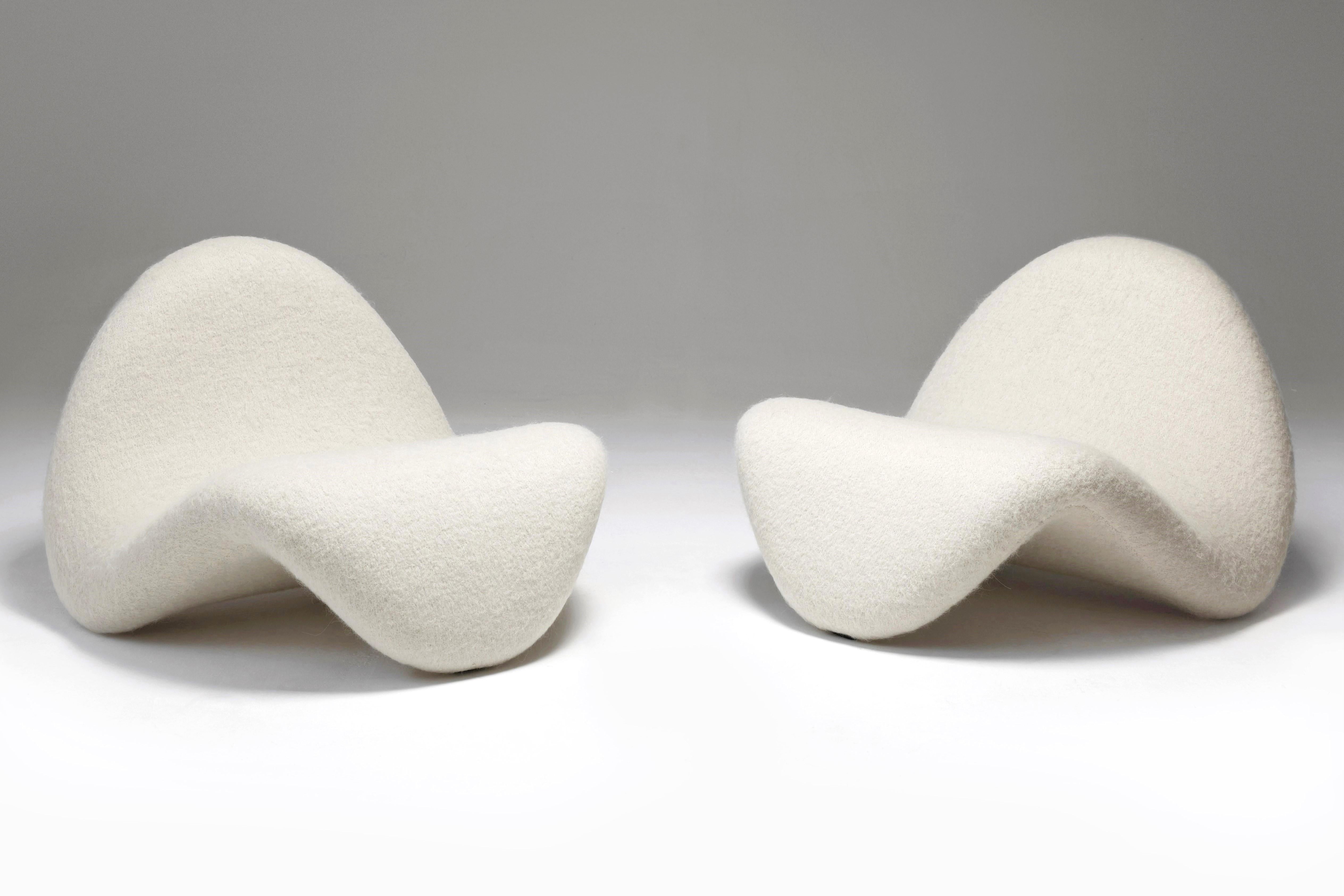 Dutch Tongue Lounge Chairs by Pierre Paulin for Artifort, 1960s, Set of 2 For Sale