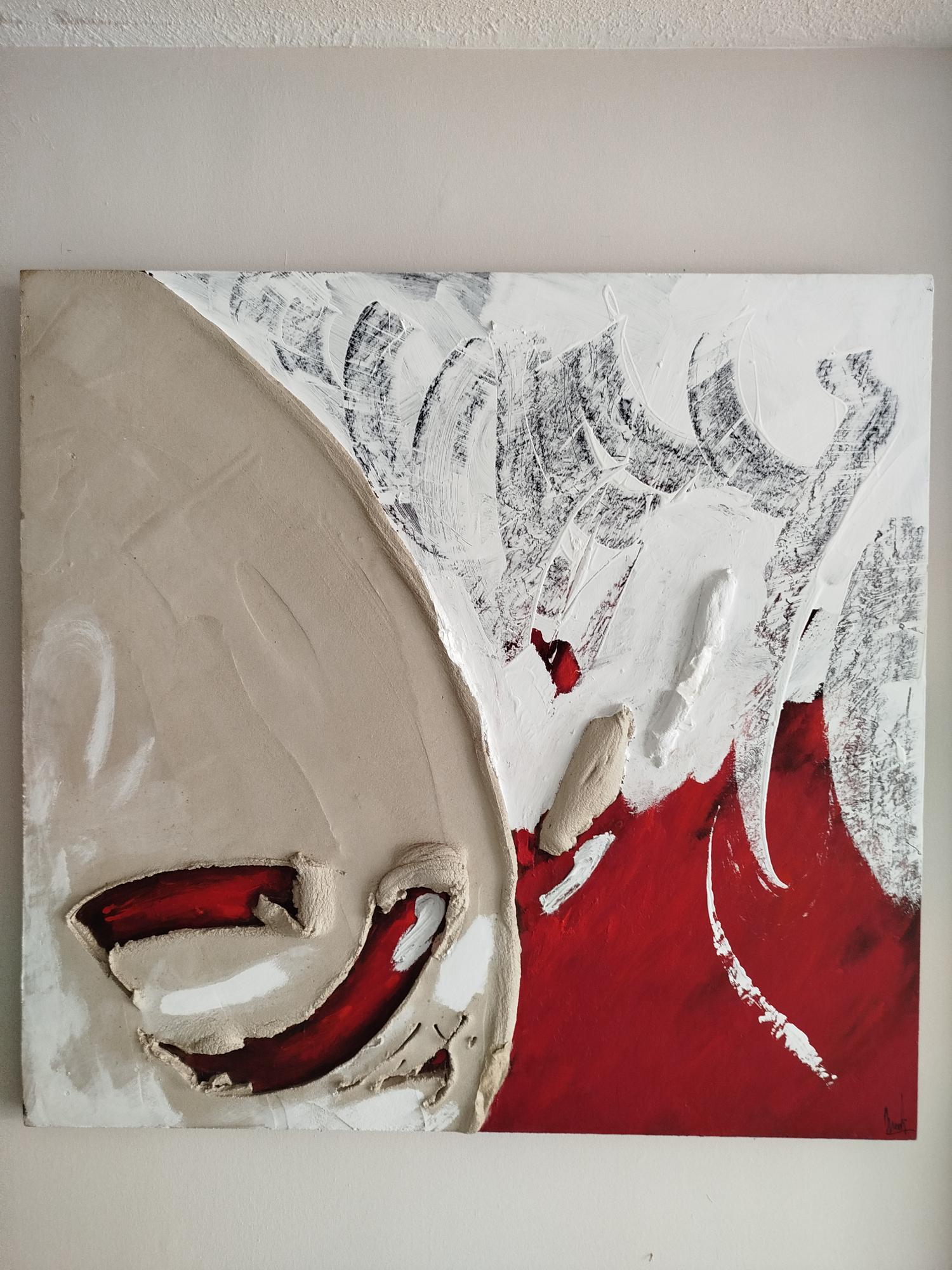 Antoni Amat   pittura acrilica astratta a tecnica mista - Painting di Toni AMAT