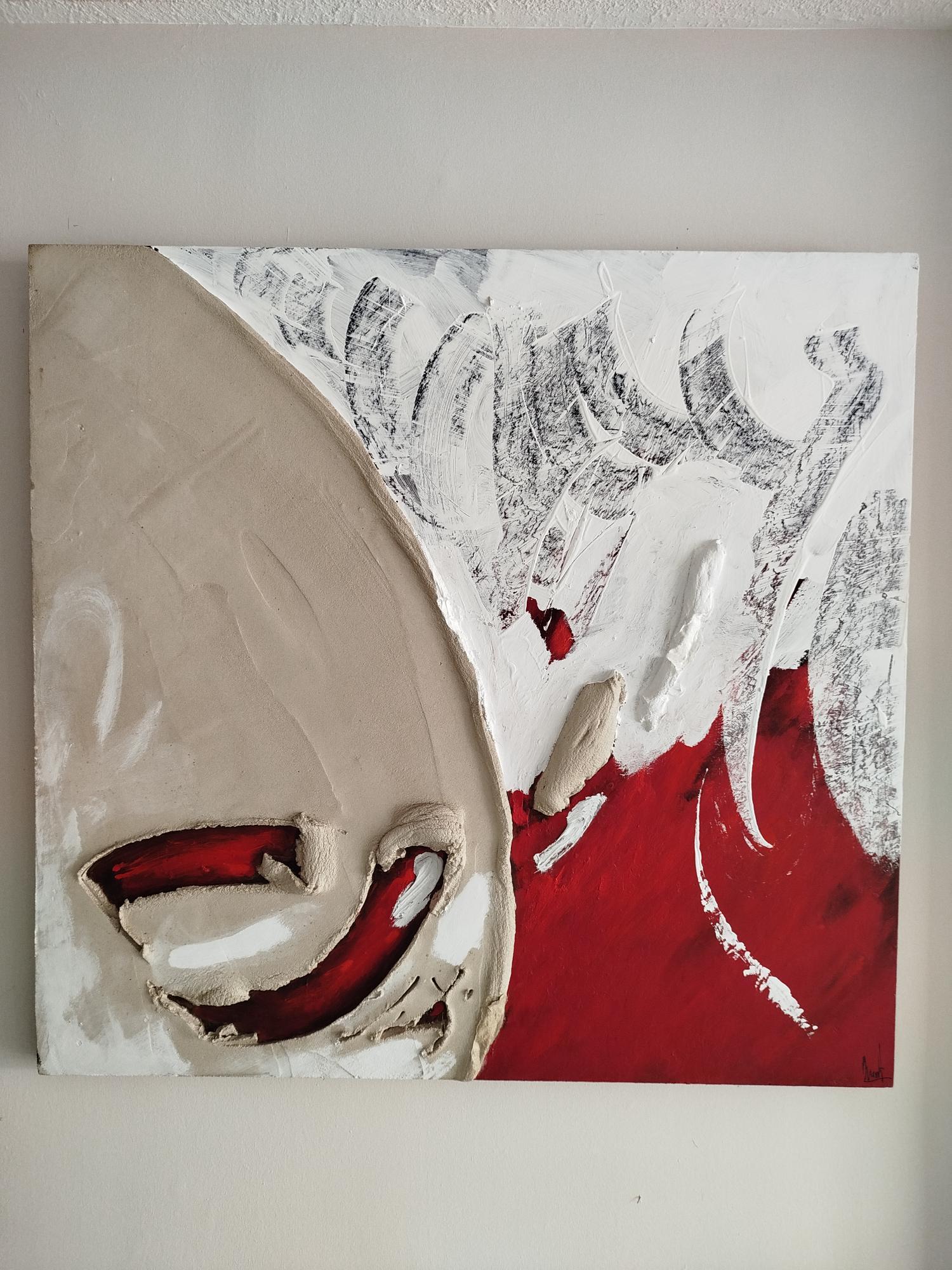 Antoni Amat   pittura acrilica astratta a tecnica mista - Painting Astratto di Toni AMAT