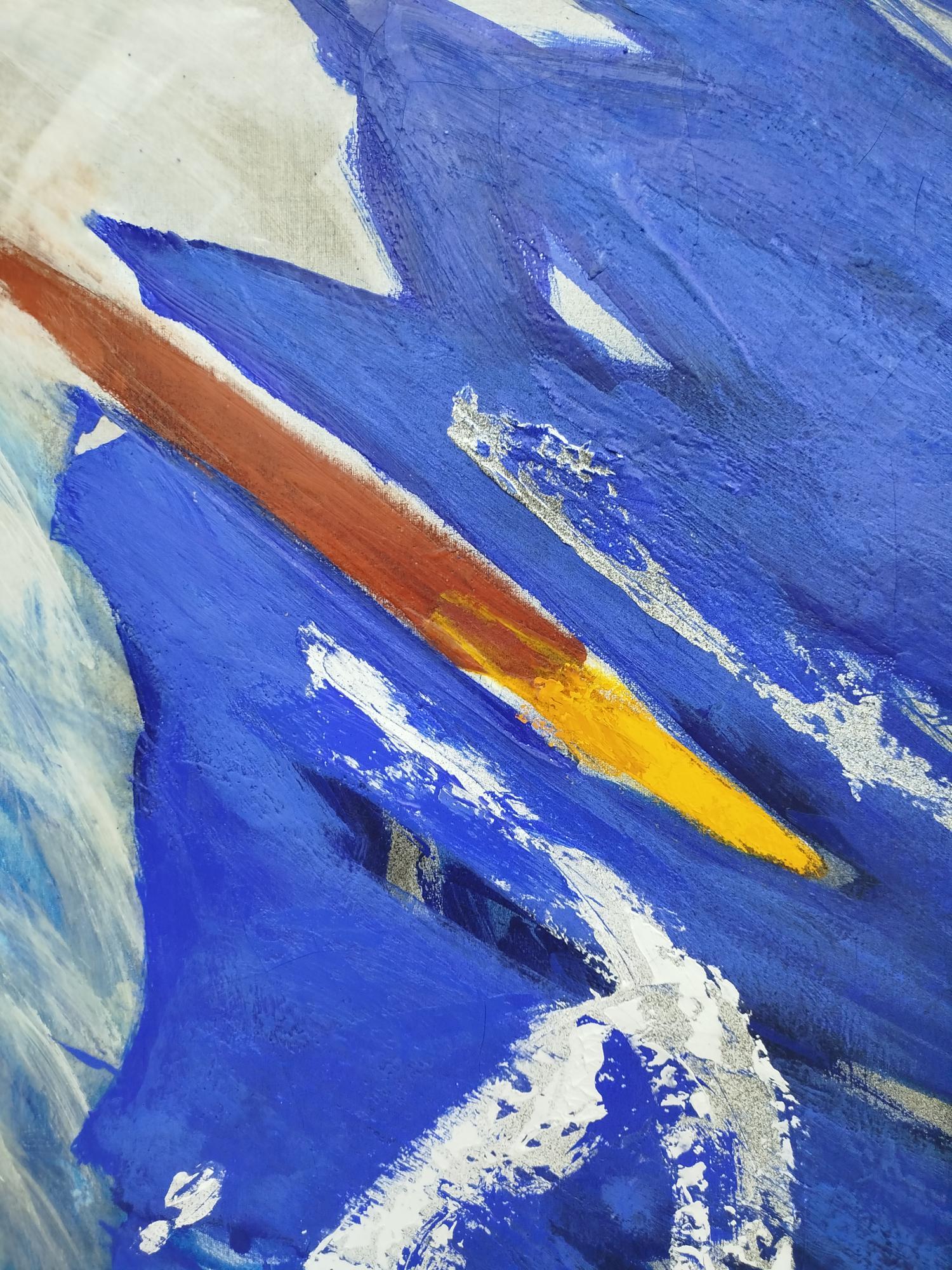 Antoni Amat     pintura acrílica en técnica mixta - Painting Abstracto de Toni AMAT