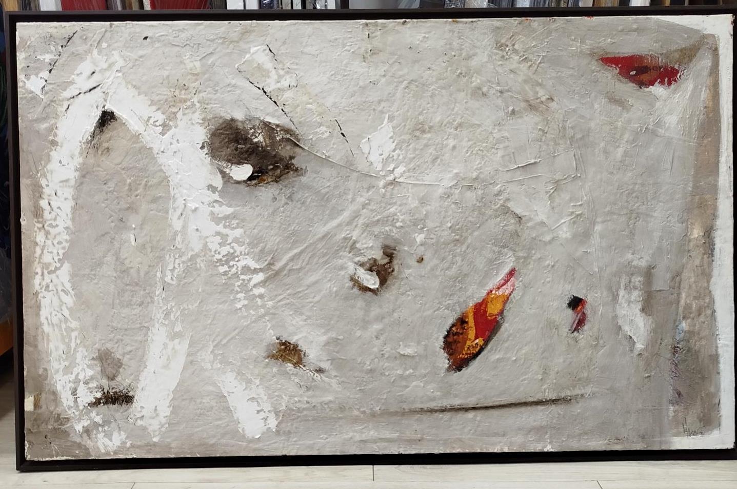  pintura acrílica abstracta original en técnica mixta
 composición del artista español Toni MAT.
Técnica mixta sobre madera.
Perfecto estado.
Antonio Amat estudia Arte en Barcelona, donde se adentra en las técnicas y teorías del arte. 1975 recibe el