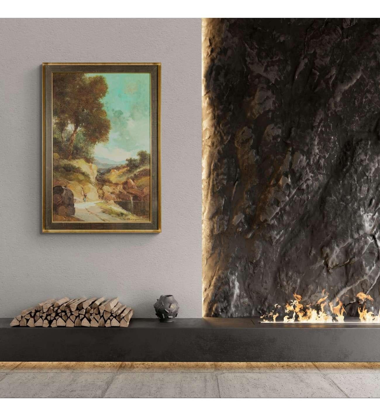 TONI BORDIGNON, dans le style des maîtres anciens, peinture de paysage Capriccio en vente 3