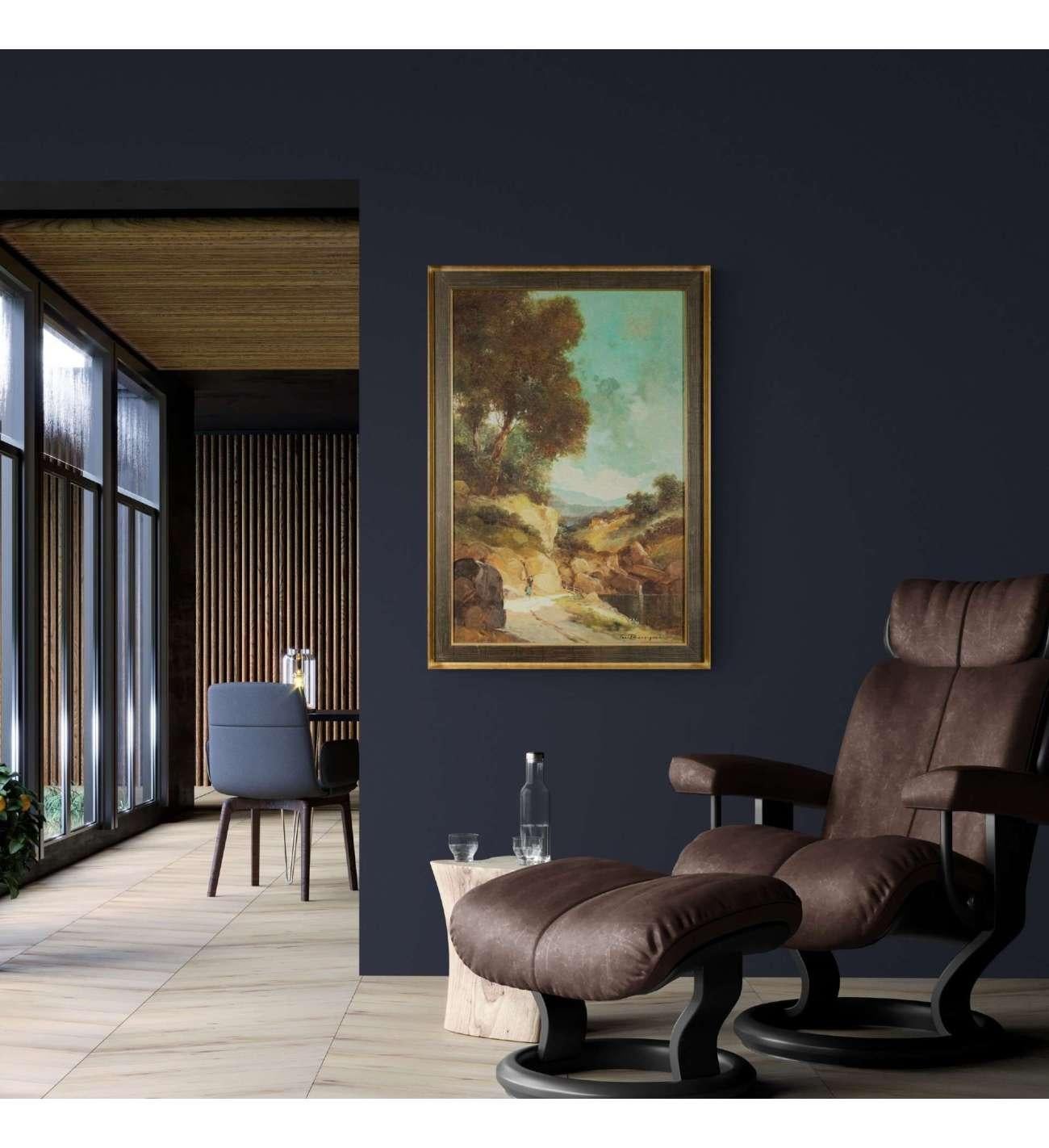 TONI BORDIGNON, dans le style des maîtres anciens, peinture de paysage Capriccio en vente 4