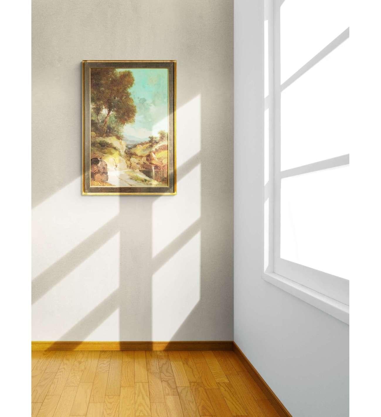 TONI BORDIGNON, dans le style des maîtres anciens, peinture de paysage Capriccio en vente 5