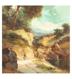 TONI BORDIGNON, in the Old Master style, Capriccio landscape painting