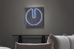 Toni Burgering kinetic neon sculpture Netherlands 1972