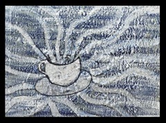 Caldentey Desayuno pittura acrilica neo-espressionista