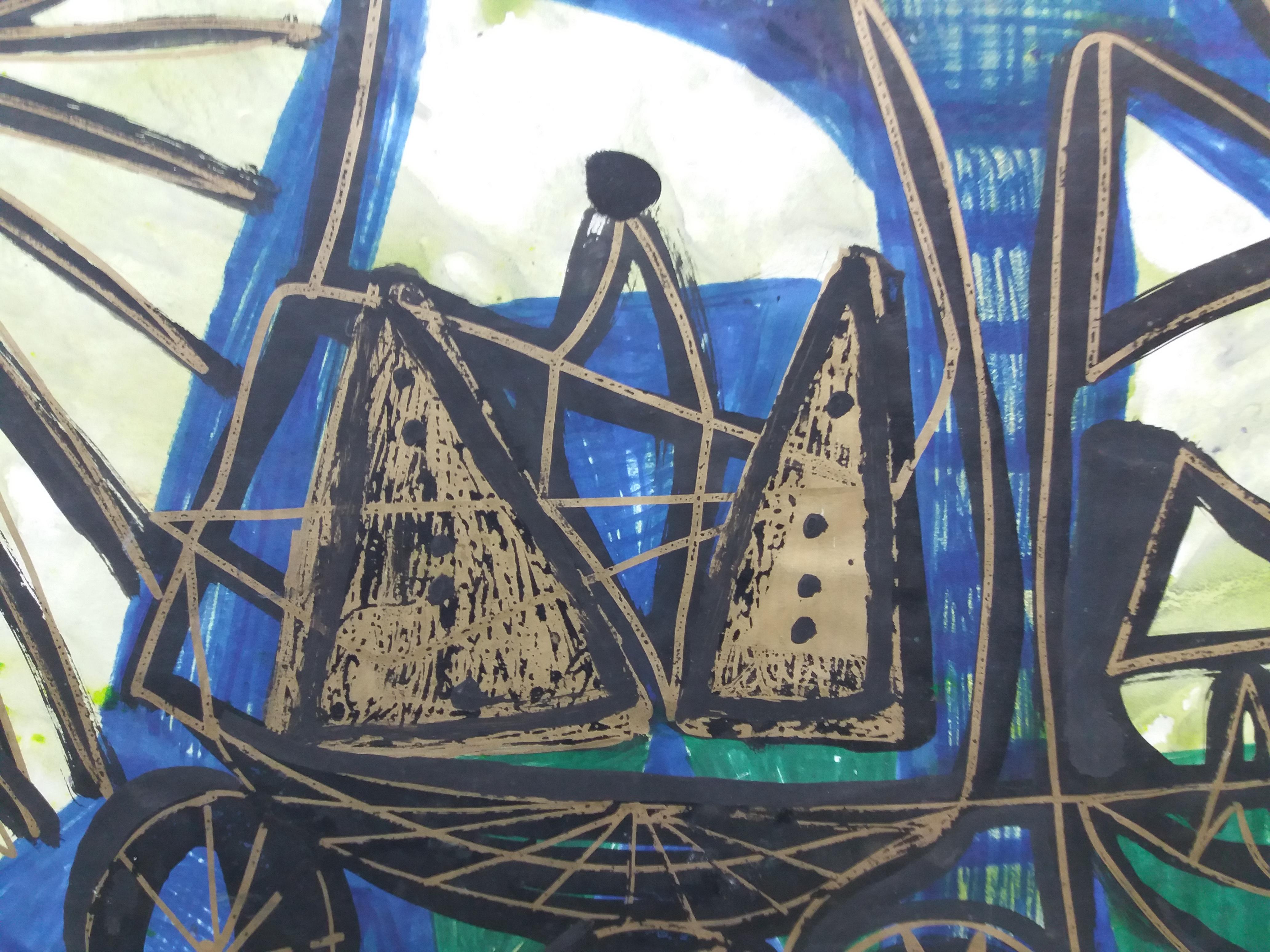 circo- pintura originalneo-expresionista en papel acrílico. 
 obra contemporánea del artista mallorquín Toni CALDENTEY
Pintura sobre papel
Estado perfecto
obra contemporánea del artista mallorquín Toni CALDENTEY

CALDENTEY, Toni - (Portocolom,