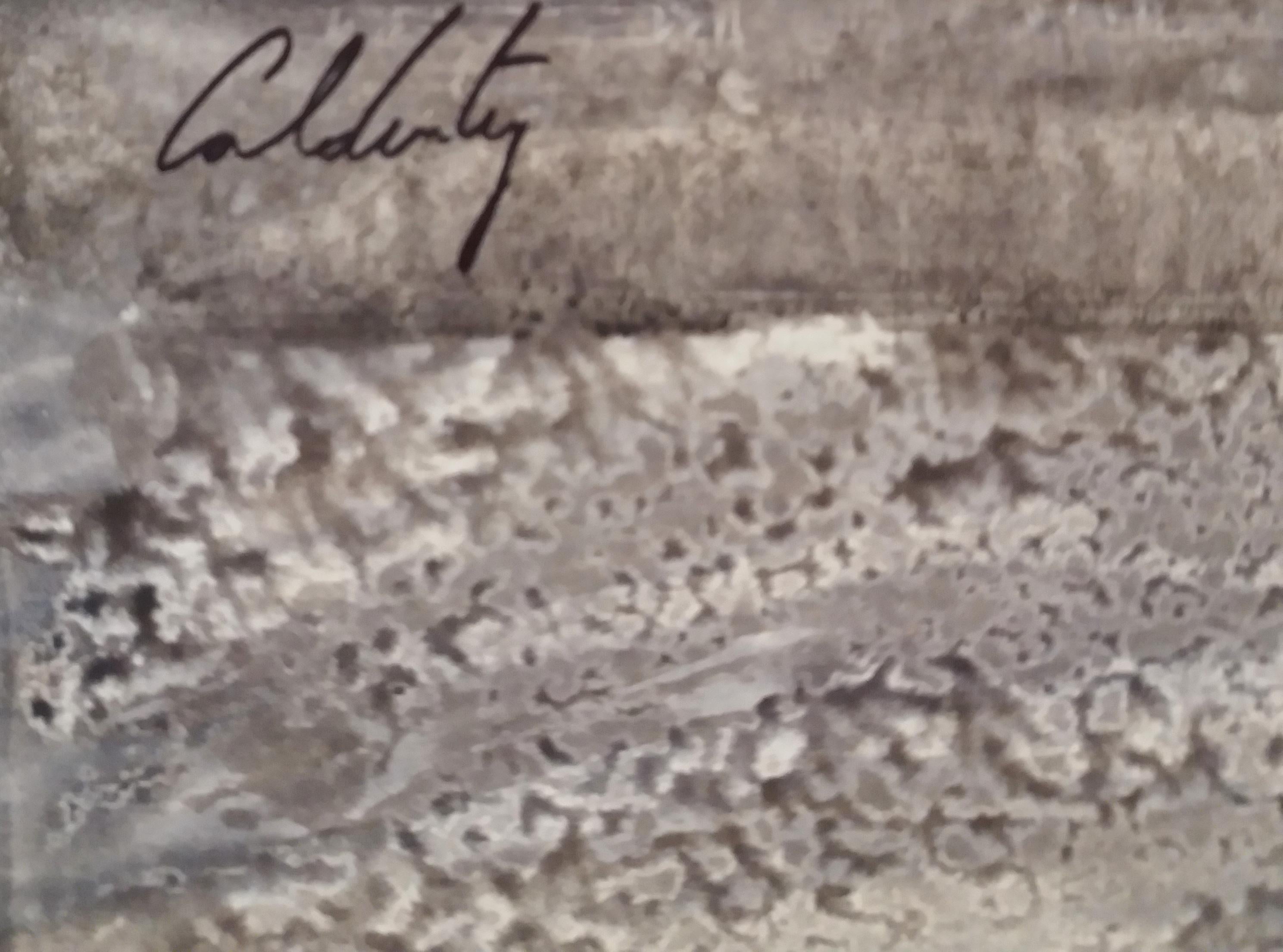 Caldentey   Originales figuratives Aquarell-Papiergemälde von Mallorca – Painting von Toni CALDENTEY