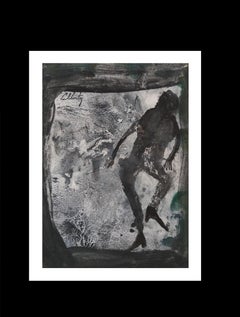 Caldentey Originales figuratives Aquarell-Papiergemälde von Mallorca