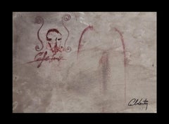 Caldentey  Série d'aquarelles néo- figuratives originales de Majorque à l'aquarelle