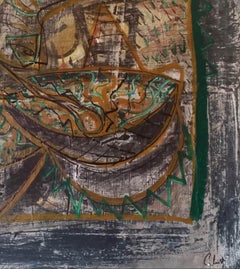 la ventana de Portocolom.original neo figurative  painting