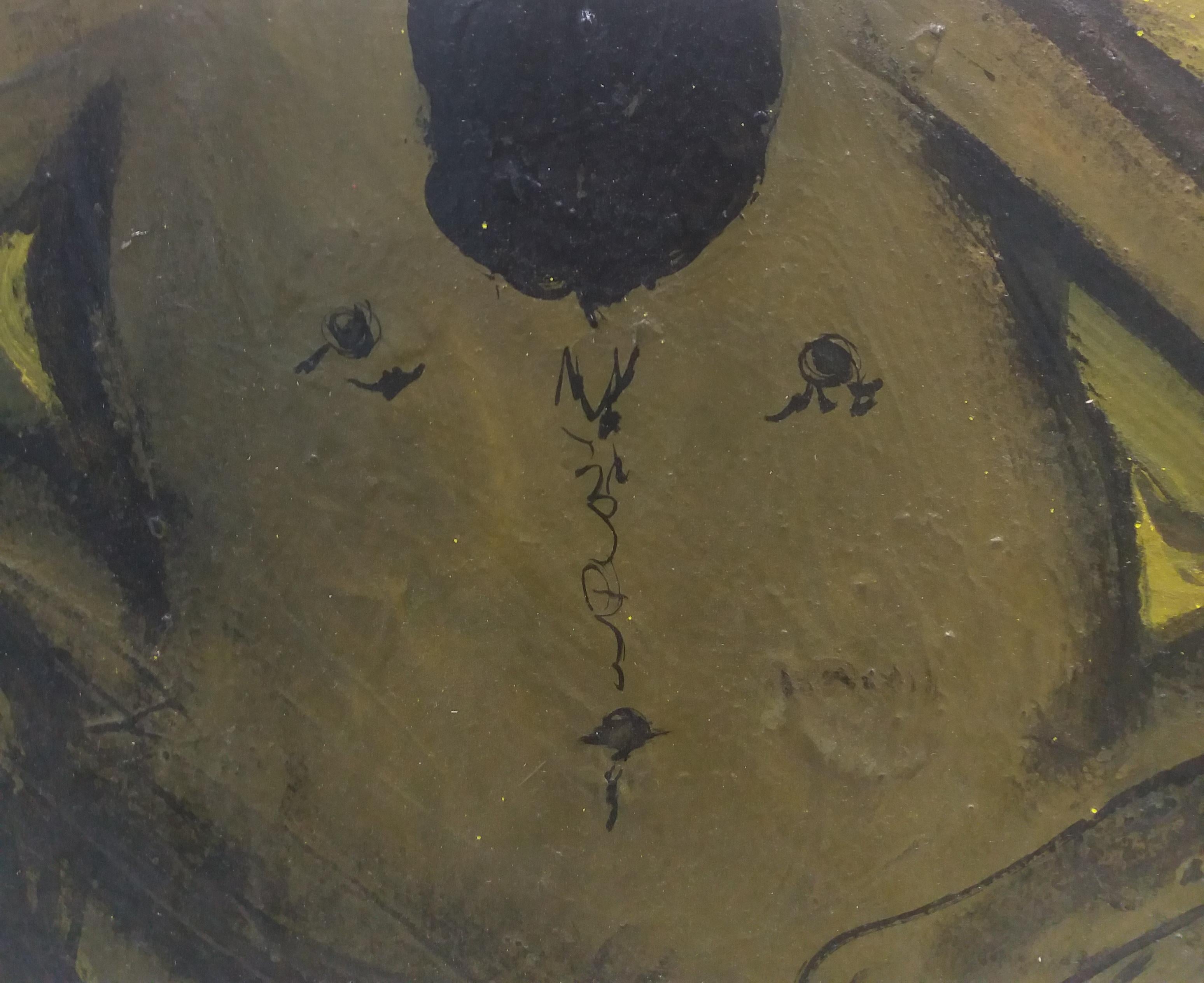 Toni CALDENTEY   Originales neofiguratives Acrylgemälde „Man“ im Angebot 3