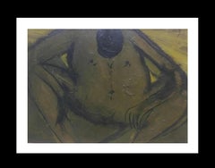 Toni CALDENTEY   Homme peinture acrylique néofigurative originale