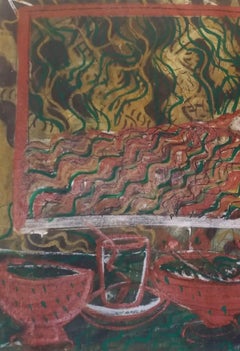 VENTANA DE pORTOCOLOM 2.original neo figurative  painting
