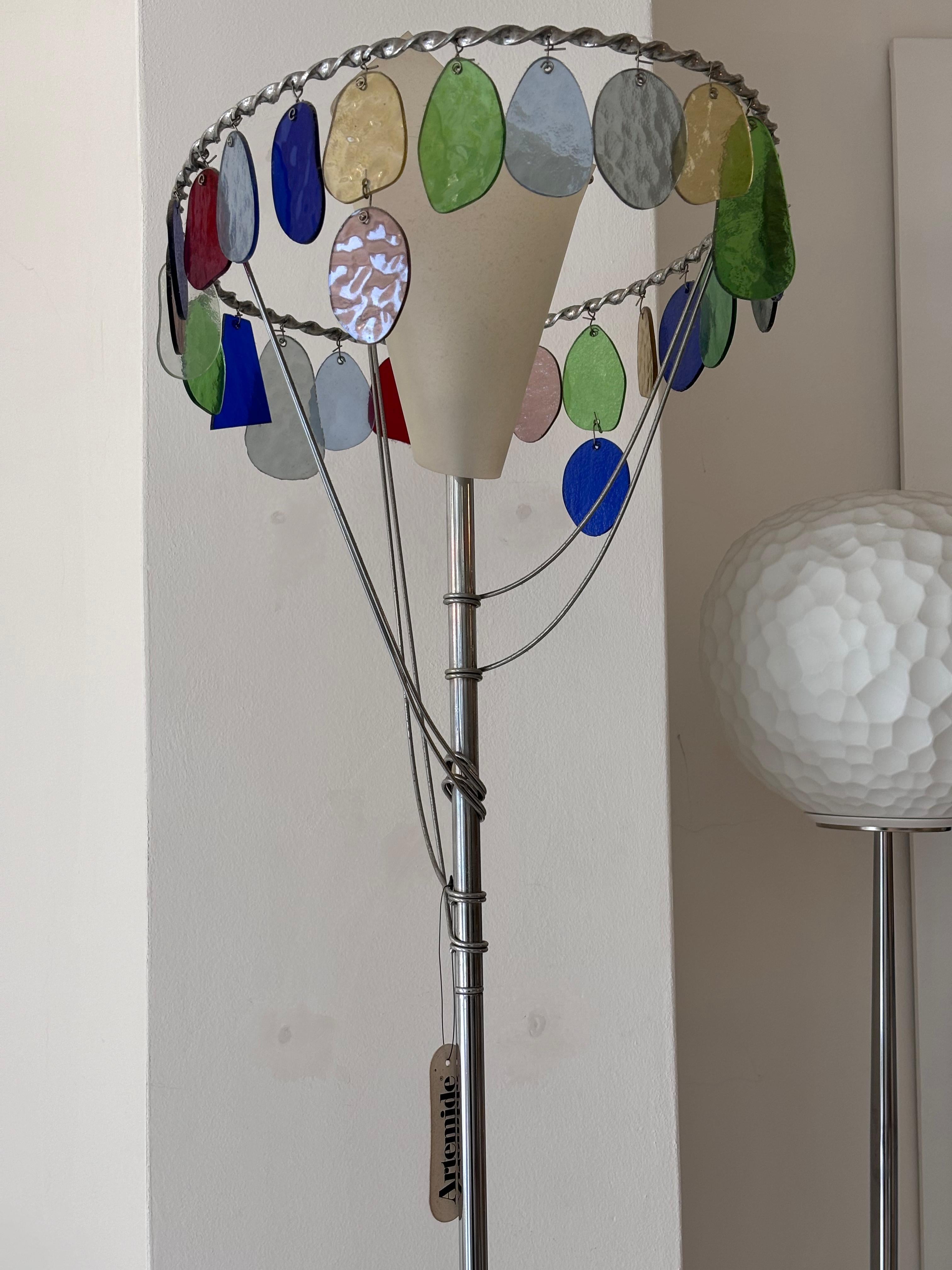 Italian Lampada da terra di Toni Cordero Artemide mod. Priamo Design anni '90