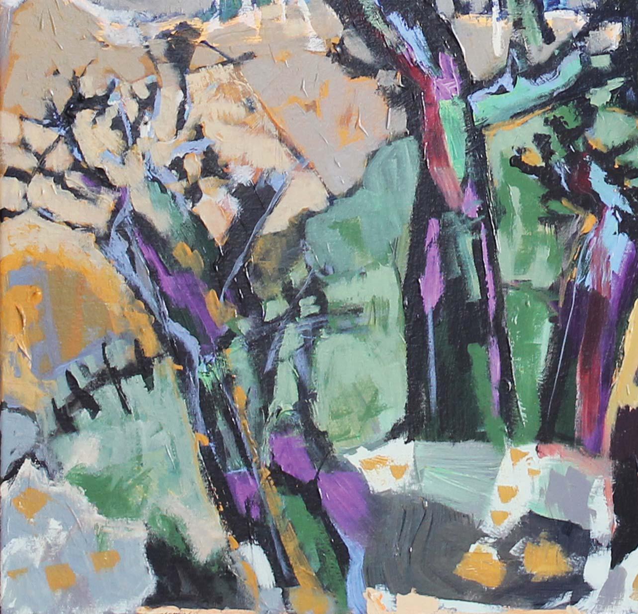 Ranch – Painting von Toni Doilney