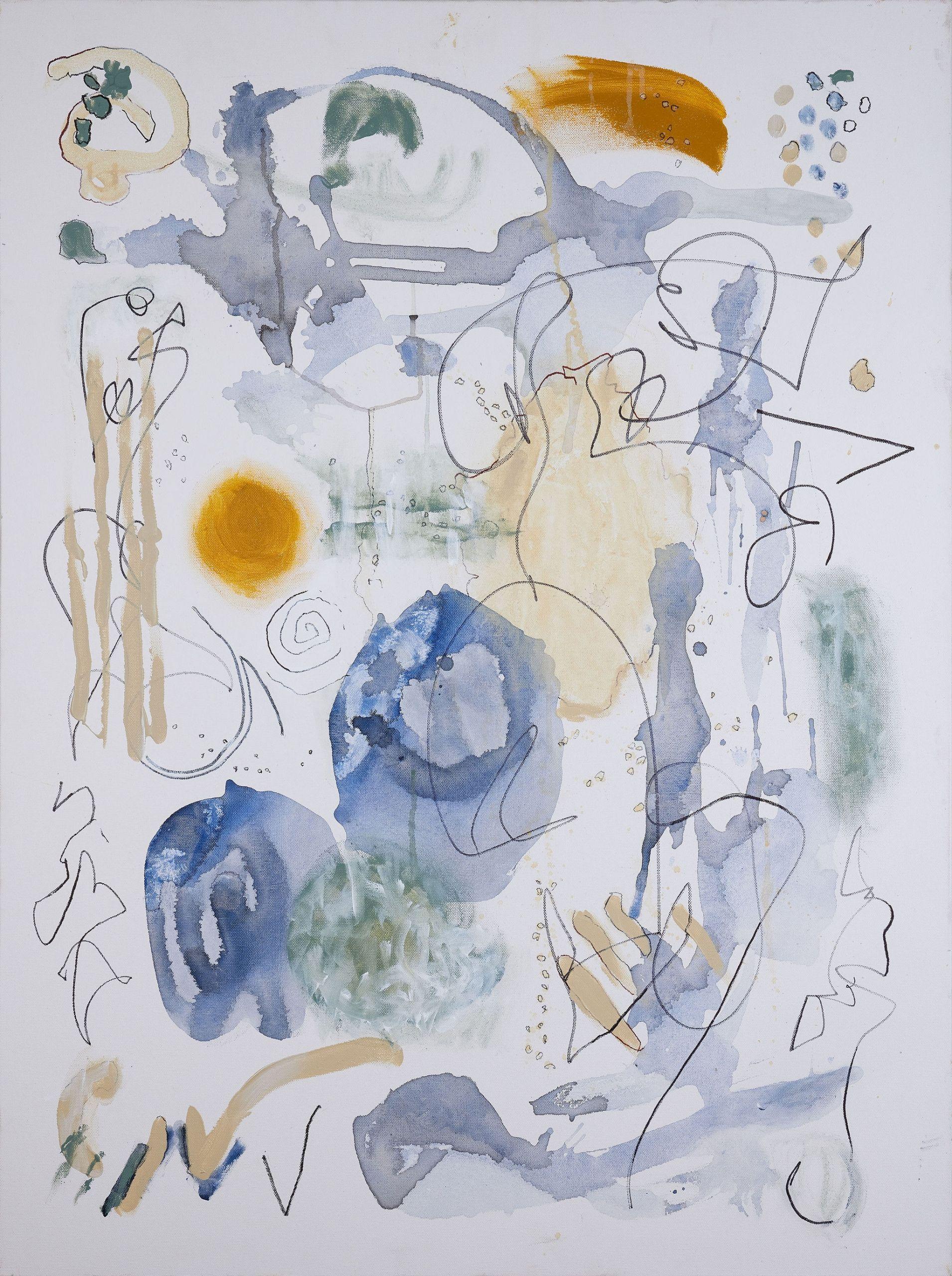 Abstract Painting di Toni Flynn - Un accenno di fine corsa